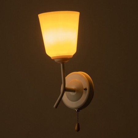 Sconces "Online" (Tsil.) 1x15W E27 Model: BR 02074 white 10.5x15x27cm-2