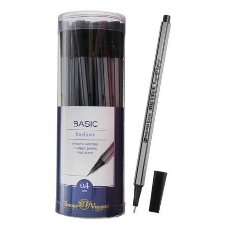 Capillary pen Basic Fineliner, node 0.4 mm, black rod