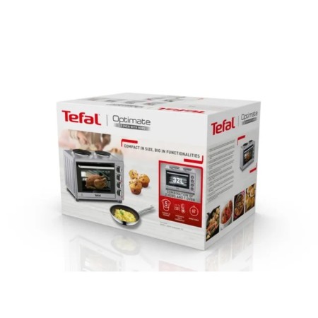 Mini furnace Tefal of463d30, 3000 watts, 32 l, grill, convection, timer, silver-black-3