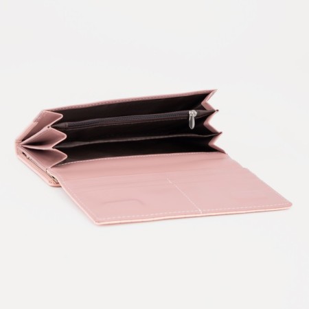 Women's wallet on magnets, powder color-2