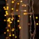 Garland "fringe" 3 × 0.9 m, IP44, UMS, white thread, 232 LED, yellow glow, 220 V