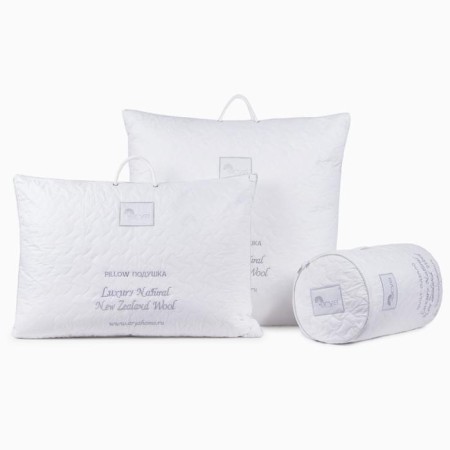 Pillow New Zealand Wool, size 50x70 cm-11
