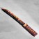 Wooden souvenir "Tanto knife", in a scabbard, orange