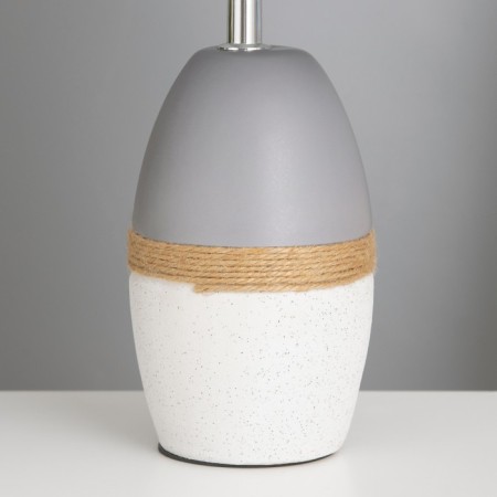 HELP LAM "Nicola" 1x40W E14 white-gray 23x23x38cm-3