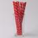 Pipe for cocktail "Snowflakes", set of 12 pcs.