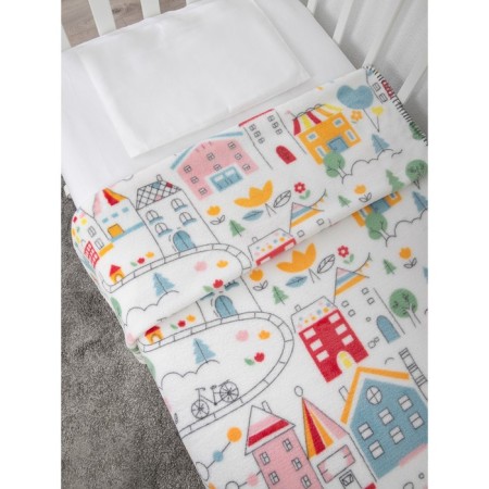 Плед детский Baby Nice «Город игр», размер 100x140 см-5