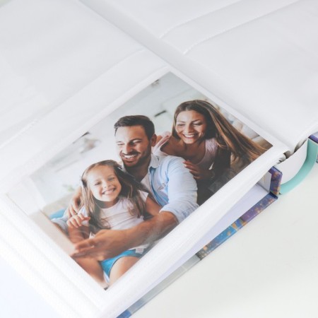 Photo album for 200 photos 10x15 cm "Magic feathers" mix 26x20.5x5.7 cm-4