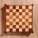 Board game 3V1 (chess + domino + cubes), board 20x20 cm, tree shisham
