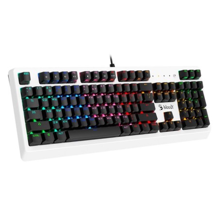 Keyboard A4Tech Bloody B810RC Mechanical White/Black USB for Gamer Led-8