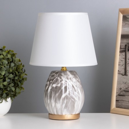 Table lamp "Valeria" 1x40W E14 Black/White 20x20x31cm
