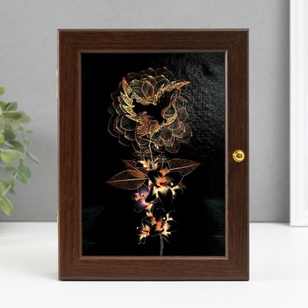 Key "Crane" 16x21 cm Wenge