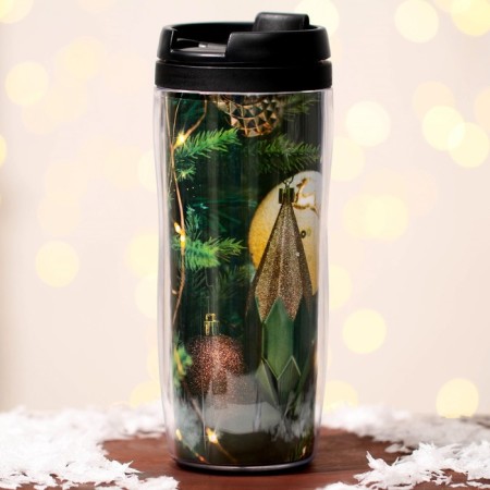 Thermostatic New Year's plastic "Fairytale moments", 350 ml-3