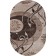 Oval carpet MEGA Carving 4780, size 200x300 cm, color Beige