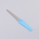 Metal file for nails, 15 cm, in a case, color mix