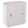 TDM switch "Ladoga", 10 A, IP20, 1 key, open, white
