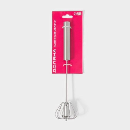 Mixer Mechanical Dolyana "Silver", 25 cm, stainless steel-6