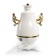 Samovar Centek CT-0092 A, plastic, 4 l, 2300 W, LED indicator, ceramic beam, white