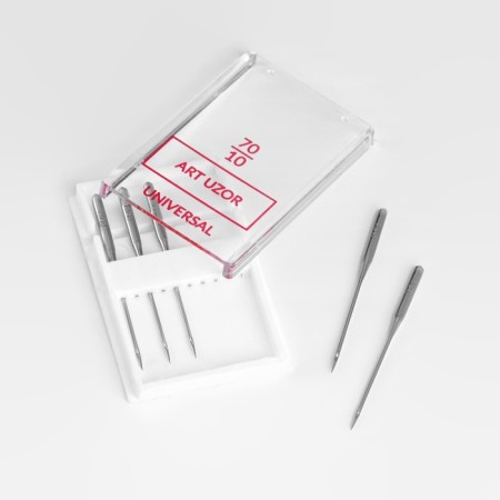 Needles for household sewing machines, universal, No. 70/10, 5 pcs-1