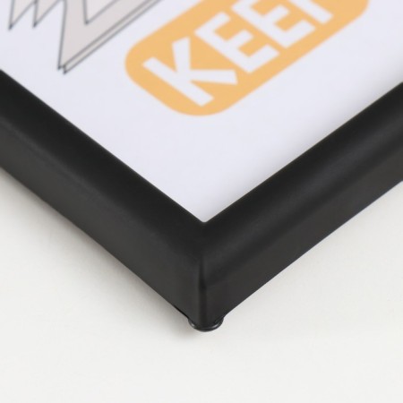 Photo frame plastic 21x30 cm 4 series, black-2