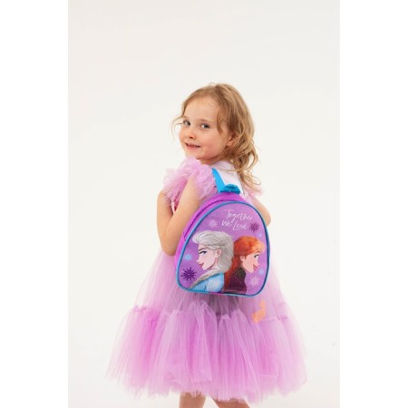 Baby backpack, 23x21x10 cm, cold heart-5