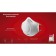 Half mask filtering bison F-95 11169-2, conical, FFP2