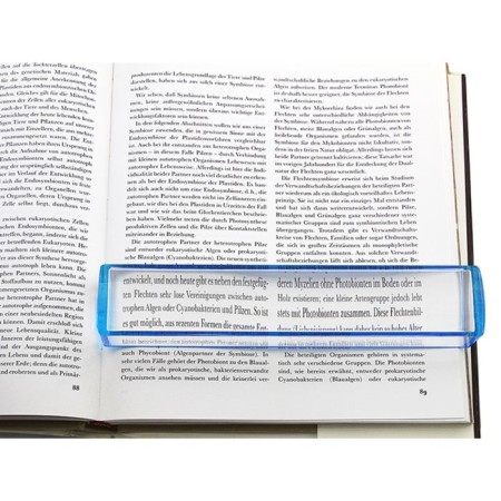 Lupa for reading VEBER 7513, 3X, 200 × 38 mm-1