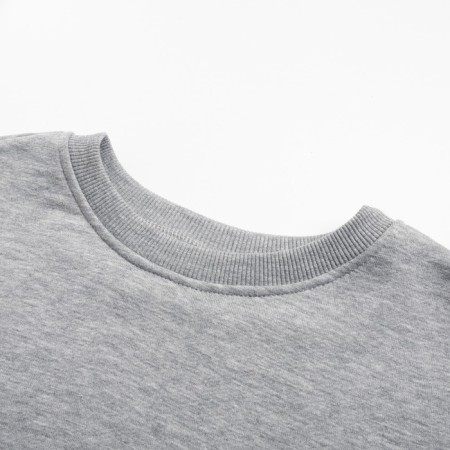 Women's sweatshirt MINAKU: Casual Collection color light gray melange, size 50-52-6