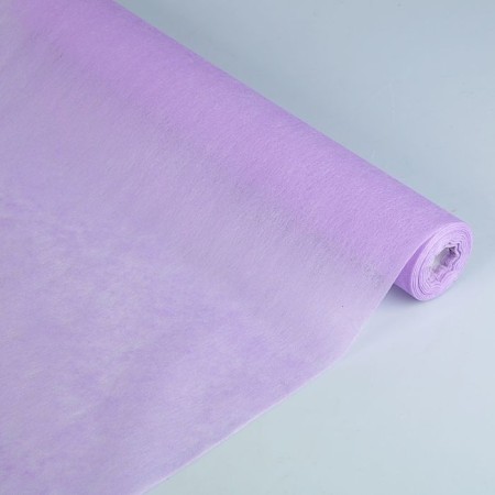Felt for packages and crafts, plain, light lilac, bilateral, roll 1 pcs, 50 cm x 15 m-1