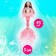 Fairytale doll "Princess Mermaid", pink color