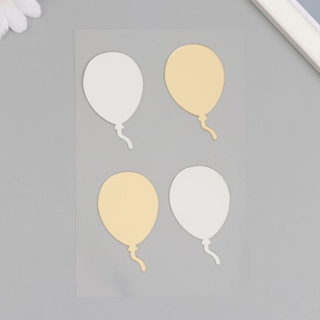 Mirror sticker "Balloons" 20x10 cm-1
