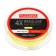 Wicker fishing line yugana x4 PE, diameter 0.1 mm, 7.7 kg, 100 m, yellow
