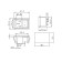 Klavima switch 250V 10A (4C) On -OFF red with backlight and plug C14 3PIN REXANT