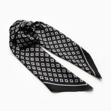 Women's scarf minku 70*70 cm, black