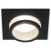 Lamp Built -in era KL88, IP20, 12W, 80x80x35 mm, black color is black