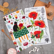A set of kitchen towels of the Vesna Dolyana 35x60 cm - 2pcs, 100% HL