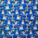 Packing film for gifts, metallized, 35MKM Penguins, 50x70cm