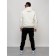 Sports male jacket, size 48, white color