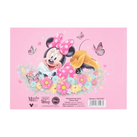 Medical card of a child Form No. 112/y, 80 sheets, Minnie Mouse-14