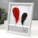 Photo frame plastic 20x25 cm "Golden spiral on white" 28x23 cm