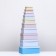 A set of boxes 10 in 1 "Azure", 30.5 x 20 x 13 - 12 x 6.5 x 4 cm