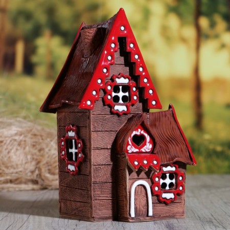 Aroma lace house "Varvara", 22 cm, handmade, mix
