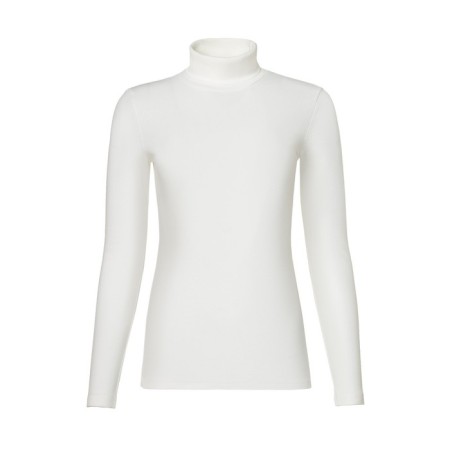 Women's turtleneck Minaku: Basic Line Milk color, size 48-5