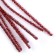 Wire with pile for crafts "Shine", set 50 pcs, size 1 pc: 30 × 0.6 cm, red color