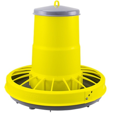 Bunker feeder for poultry 8.5 kg, plastic, compacta