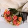 Bouquet "Tsinnia Elegant Galant" 28 cm, mix