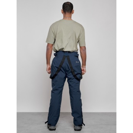 Semi-combinezone ski insulated male winter, size 52, dark blue color-19