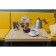 Pitcher Pither made of stainless steel, 600 ml, with temperature indicator, 304 steel, chrome color