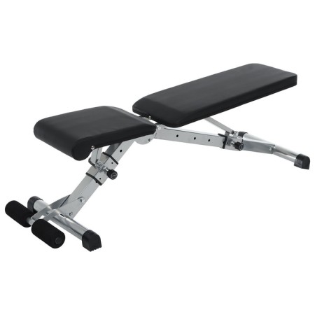 The bench is powerful, folding, with adjustable inclination-17