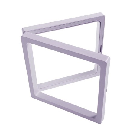 Romb decoration stand, 11 × 11 cm, white color-3