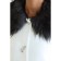 Female coat, size 42, white color